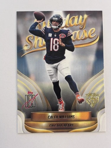 2025 Topps Signature Caleb Williams Base (RAW)