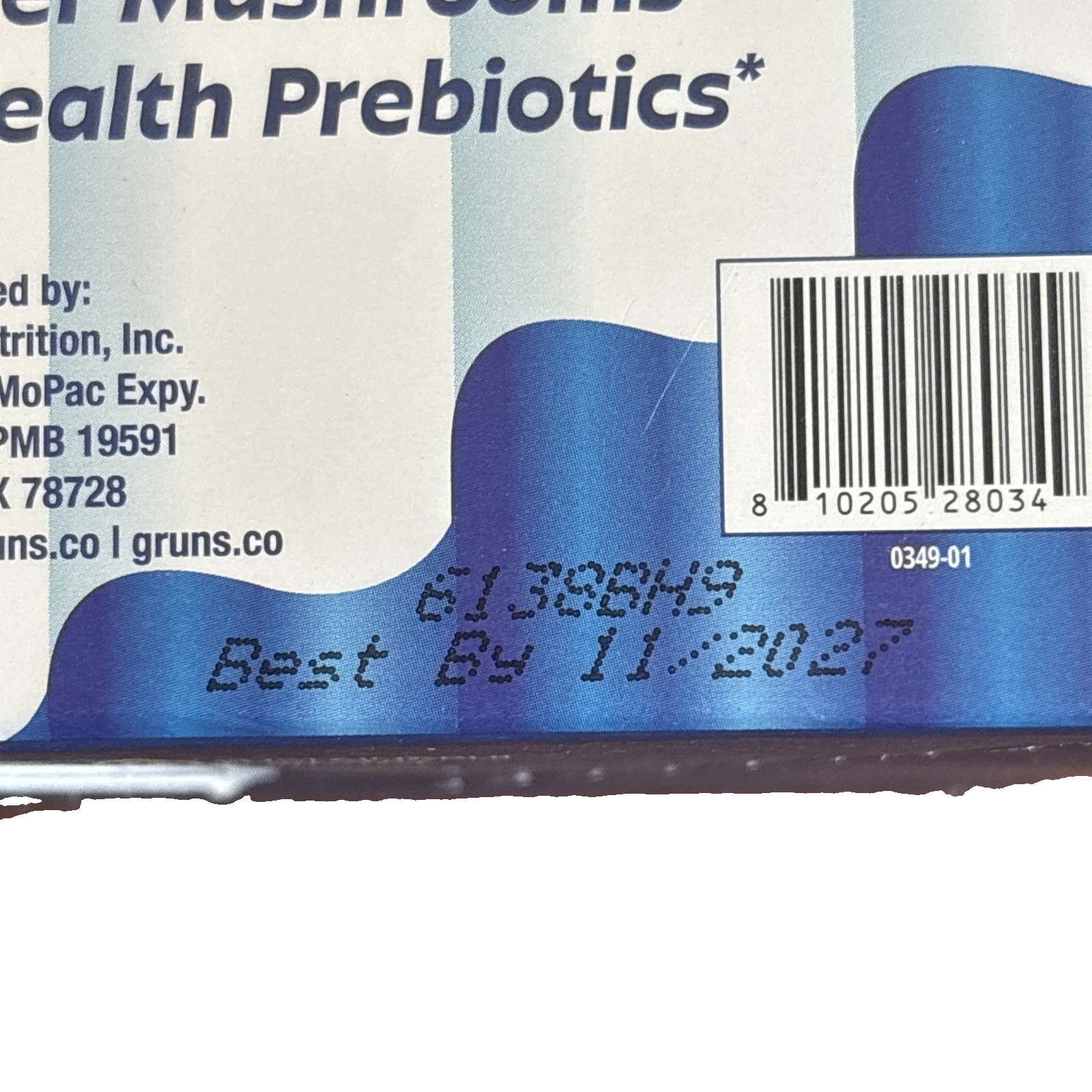 Gruns Popsicle Firecracker Greens Gummies 12 Daily Packs NEW BB 11/2027 ...