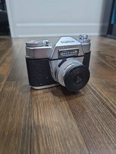 Vintage Voigtlander Bessamatic 35mm f. Camera w. 50/2.8 SKOPAR X Lens.READ