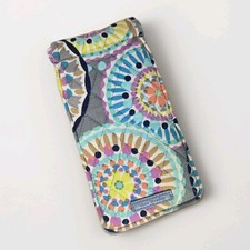 Vera Bradley Sunglass Sleeve Sunny Medallion HTF RETIRED Eye Glass Pouch Case