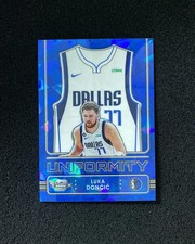 2022-23 Panini Contenders Optic Uniformity Blue Ice #13 Luka Doncic 70/75 OR24