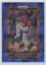 2023 Panini Prizm Blue Ice Prizm Griff McGarry #41 18d9