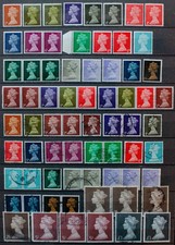 QE2 Pre Decimal Machins Various Mint and Used