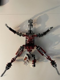 Lego Bionicle Vezon & Fenrakk (8764) 100% Complete with Instructions, no box.