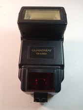 Quantaray QB-6500A Shoe Mount Electronic Flash Tested And Working