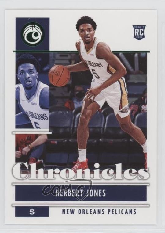 2021-22 Panini Chronicles Green Herbert Jones #35 Rookie RC 0oy0