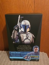 Hot Toys Jango Fett MMS589 Star Wars Attack of the Clones 1 6 US seller COMPLETE