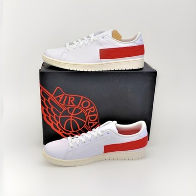 NEW AIR JORDAN 1 CENTRE COURT SIZE 12 UNIVRSITY RED SAIL  DJ2756-101 SHOES
