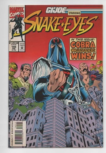 G.I. Joe: A Real American Hero #145 (Marvel 1994) Cobra Commander