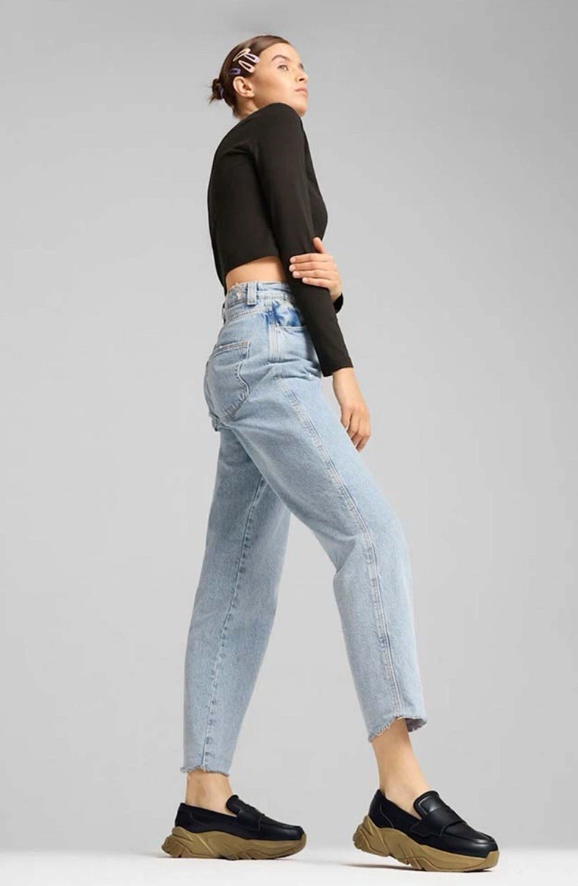 Mocassino PUMA SOPHYR Chunky nero in gomma 397730 03 donna taglia 7 5