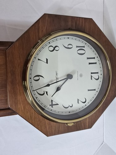 VINTAGE Seth Thomas Westminster Chime Regulatur Pendulum Wood Wall Clock - Picture 11 of 19