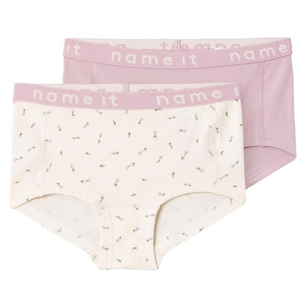 Name It Nkfhipster 2Er Set Buttercream Floral Noos MäDchen UnterwäSche-image