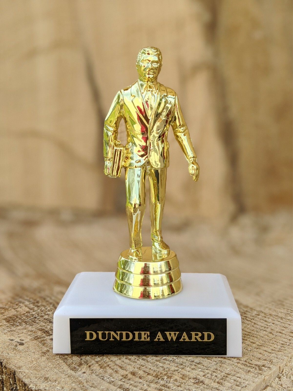 Dundie Award Trophy The Office TV Show Michael Scott Dundee Custom Engraved  Tag | eBay