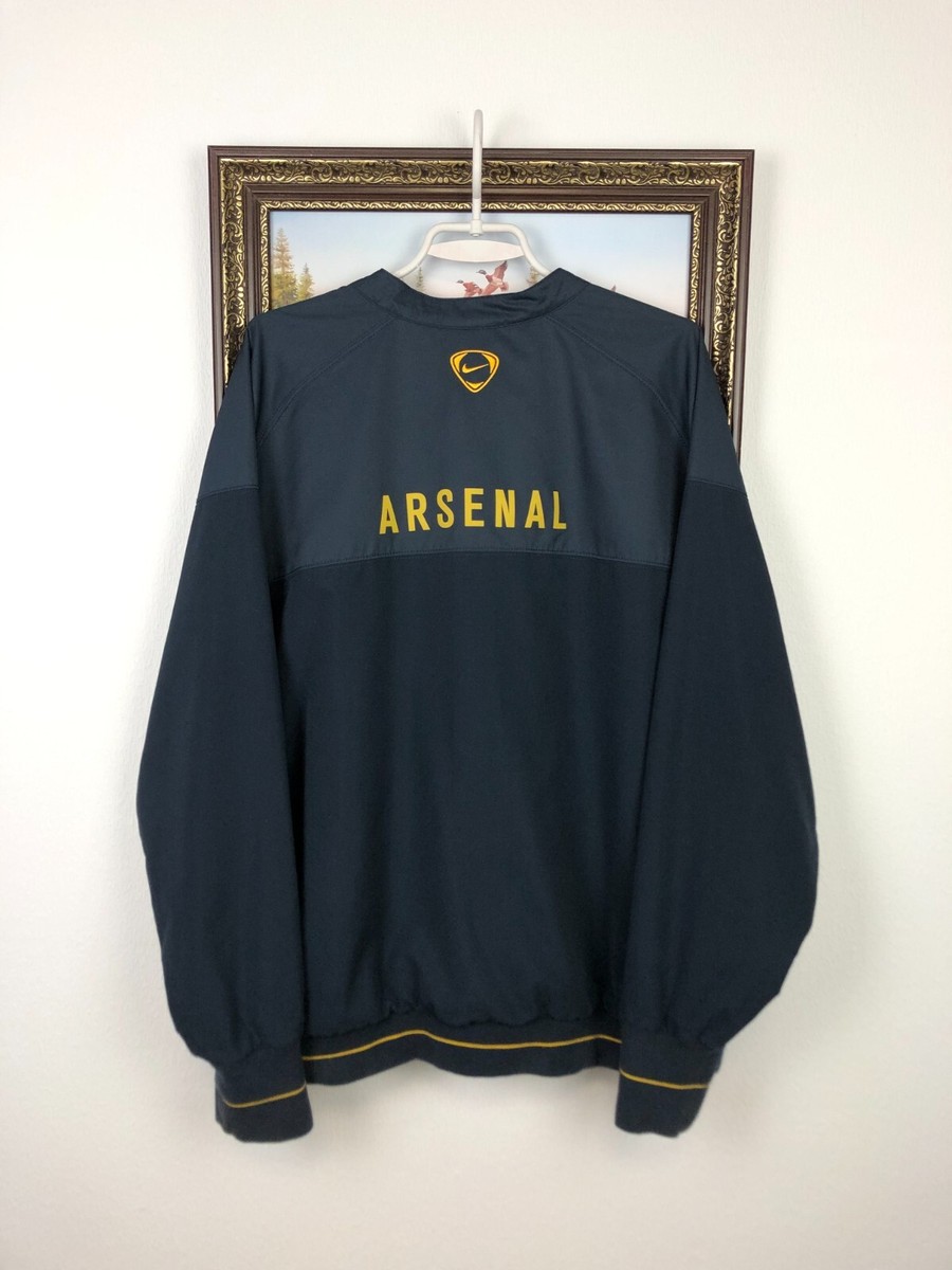 激レア！　NIKE arsenal 2000年代トラックジャケット 00s NIKEナイキ Arsenal Fly Emirates アーセナル刺繍 トラック