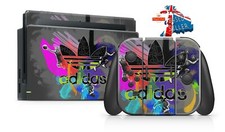 Image of ADIDAS COMBI NINTENDO SWITCH Skin Decal Vinyl Console Wrap