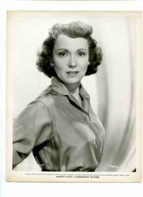 MARTHA SCOTT-1955-8x10 PROMOTIONAL STILL-PORTRAIT G | eBay