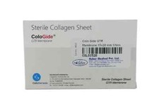 3 X NEW COLO GIDE STERILE COLLAGEN SHEET GTR MEMBRANE 10 x 15mm