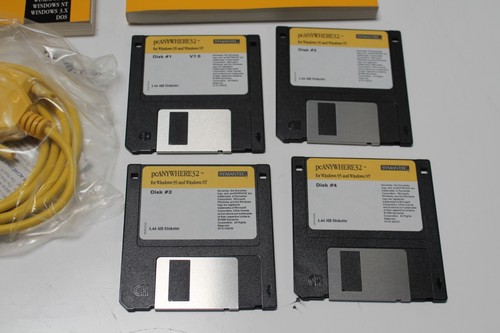 Vintage SYMANTEC PC ANYWHERE 32 Version 7.5 Windows 95 NT 3.1 DOS - Picture 9 of 11