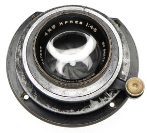 ROSS Xpres 3.8 105 Epsilon shutter medium format 6x9cm 3x4in