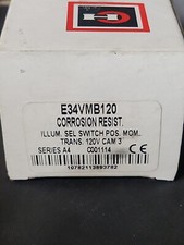 Martillo Cutler E34VMB120 pulsador resistente a la corrosión iluminado 