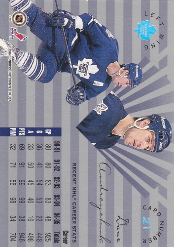 1995-96 Leaf Limited Hockey (Pick From List) - Picture 24 of 110