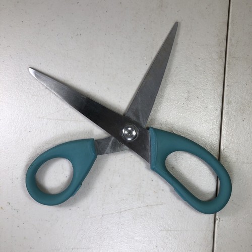 KITCHENAID Stainless Steel KITCHEN SHEARS/SCISSORS w/Comfort Grip Handles TEAL - Picture 5 of 9