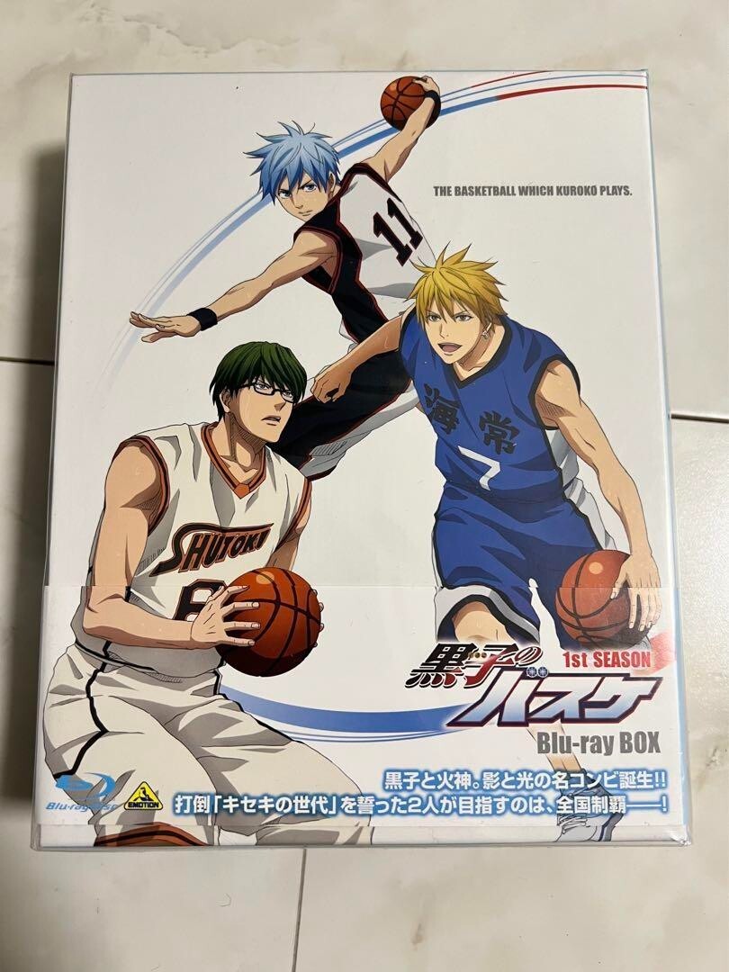 黒子のバスケ 1〜3stSEASON Blu-ray BOX〈5枚組〉 黒子のバスケ 1st