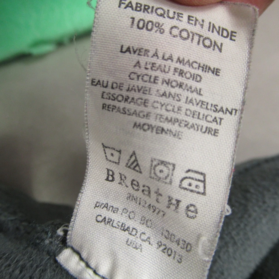 Camisa Prana Mujer Pequeña Manga Larga Botón Frontal Informal Bolsillos Ligera Foto 4 de 4