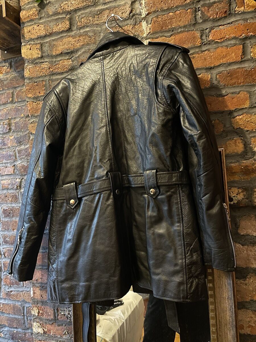 London Leatherwear new york city vintage 80's leather jacket London Leatherwear new york city vintage 80's leather jacket