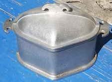 Guardian Service Ware Heavy Aluminum Roasting Pan With Lid Triangle Heart