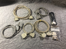 Lot of 6 Male-to-Male VGA Monitor Cables - NEW HP  Dell