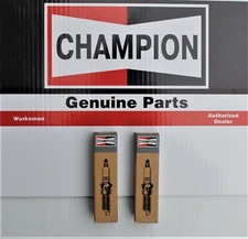 2 pack of Genuine Champion Spark Plugs XC12YC - 982 fits Briggs Kohler more