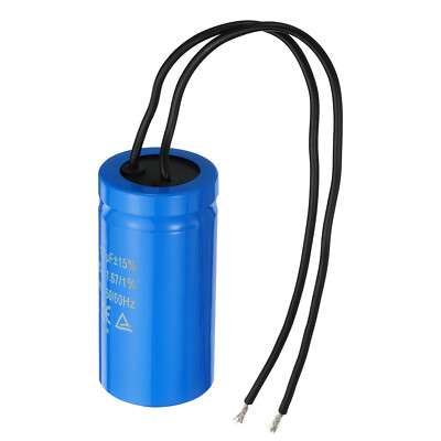 CD60 Betrieb Kondensator 100uF 250VAC 2 Drähte 50/60Hz Motor Start