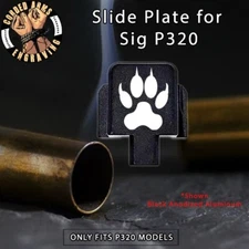 Wolf Paw - Back Slide Plate for Sig Sauer P320