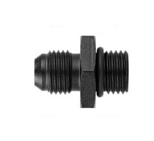 Motorsport AN -6 (AN6 AN 06) to M14x1.5 Metric Adapter Black