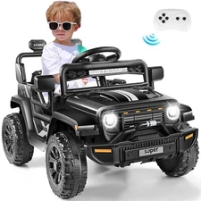 Ride on Car for Kids Electric Toy Car Truck 12V Battery Powered Toy with Remote