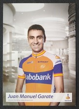 0777 Juan Manuel Garate Rabobank Radsport Cycling Autogrammkarte