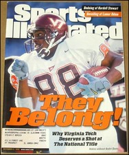 12/6/1999 Sports Illustrated Andre Davis Virginia Tech Lamar Odom Bengals Browns