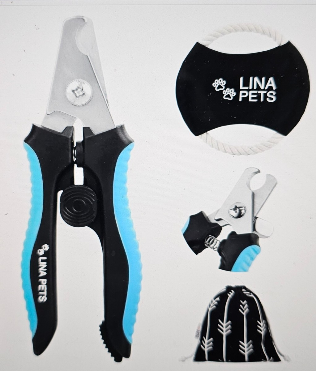 Dog Nail Clipper, Rope Toy, Nail File And Bag