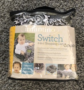 infantino 2 in 1 shopping cart cover
