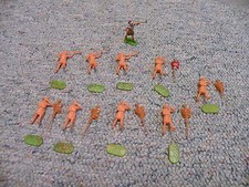 Elastolin 40mm Unpainted Roman triumph parade x9  Lot P