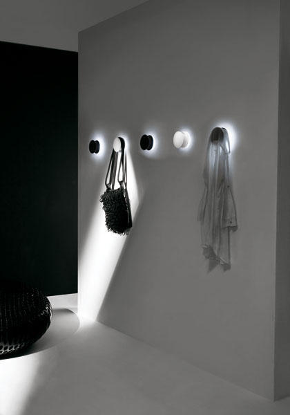 Pallucco Alone Applique Appendiabiti Bianco | Lampada Design Made in Italy