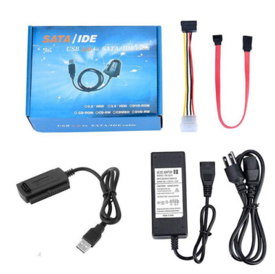 SATA / PATA / IDE to USB 2.0 adapter converter cable for  2.5 ''3.5 hard disk