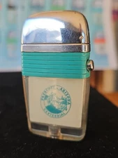 Vintage Scripto Vu Lighter Prescott AZ Centenial Advertising 
