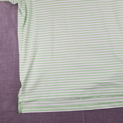 Polo Golf Ralph Lauren Striped Pima Cotton Skull Bulls Bay Logo Polo Shirt L - Picture 7 of 11