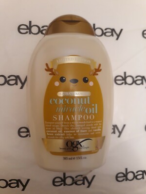 OGX Limited Edition Extra Strength Coconut miracle Oil hair  ShampooNEW 