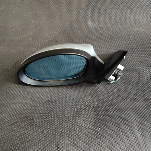 2007 BMW 1 SERIES E87 PASSENGER LEFT SIDE WING MIRROR SILVER 010803 #1