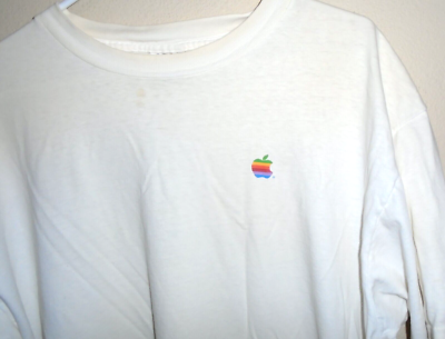 Vintage Apple Computer RARE promo t shirt size XL | eBay Vintage Apple Computer RARE promo t shirt size XL | eBay