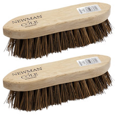 Wooden Scrubbing Brush Floor Scrubbing Cleaning Stiff Bristles Heavy Duty 2x
