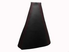 Rot Echtlede Schaltmanschette Schaltsack Für KIA PICANTO 2003-2011